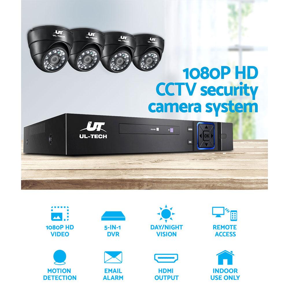 4 Premium Quality Security Cameras